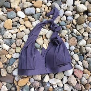 Old Navy Halter Tie Balconet Bikini Top XS